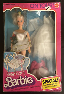 Mattel Vintage Barbie Ballerina 1975 No.9093 made in Taiwan