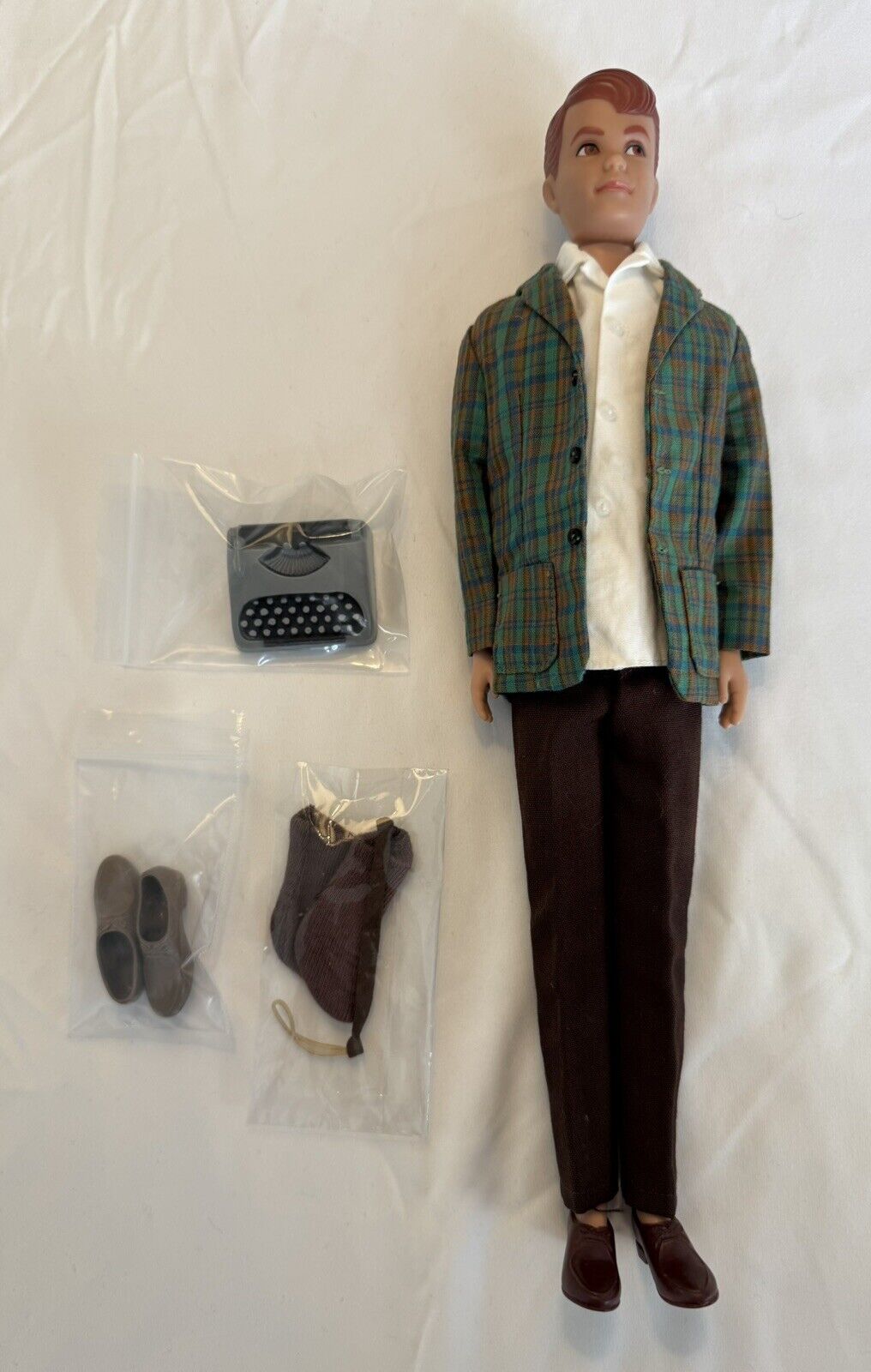 Vintage Mattel Barbie Ken Outfit “College Student” #1416  Complete w/Alan Doll!