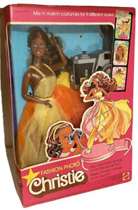 Rare Vintage 1977 Fashion Photo Christie Barbie Doll 2324 Superstar Era NRFB