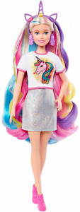 Barbie Fantasy Hair Doll With Mermaid & Unicorn Looks Standard