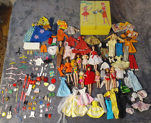 Barbie Doll 1950 and 60's Huge Lot Dolls, Clothes, Accessories - Classic!