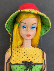 Vintage 1960s #1150 Color Magic Barbie Doll in #1990 Studio Tour ~ Complete Set