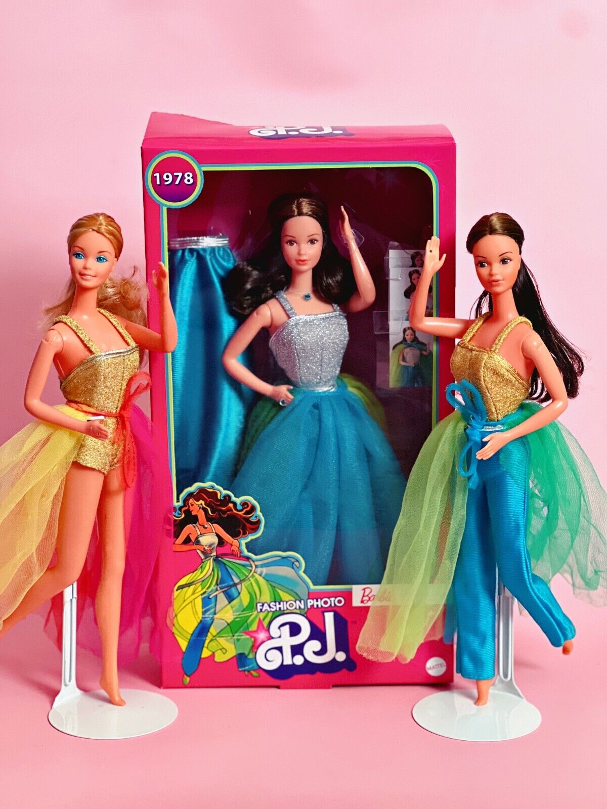 1978 FASHION PHOTO PJ Doll Barbie Mattel & Reproduction