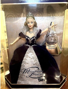 Millennium 2000 Princess BARBIE Special Edition Mattell NIB UNOPENED Vintage