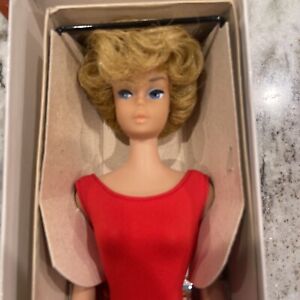 vintage  barbie bubble cut ash blonde #850 rare  from japan 1962 NRFB