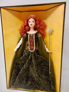 LEGENDS OF IRELAND DEIRDRE OF ULSTER BARBIE DOLL PLATINUM MATTEL K7977 NRFB