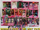 Barbie/Doll Lot of 32: Gold & Lace, Dream Date, Spain, Spongebob & More NR