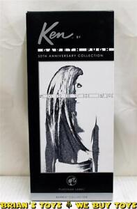 Mattel Barbie Collector: Ken Gareth Pugh 50th Anniversary Doll Platinum Label NR