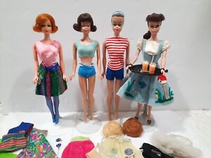 VINTAGE  PONYTAIL BARBIE LOT 5