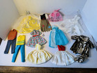 Vintage 1960’s Lot Of 22 Original Barbie Doll Outfits And Accessories With Rages