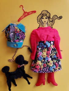 Vintage Barbie, Steffie, Christie, PJ  Put-Ons 'n Pet 1061 Poodle Doodles - 1972