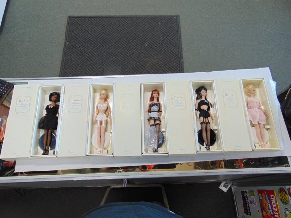 Barbie Limited Edition Fashion Model Collection Lingerie 5 Doll Lot