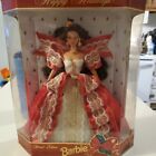 RARE 1997 Misprint Green Eyes Holiday Barbie Happy Holidays Gold Special Edition