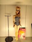 Vintage Barbie Ponytail Blond #3 With TM Stand, Extra Outfits