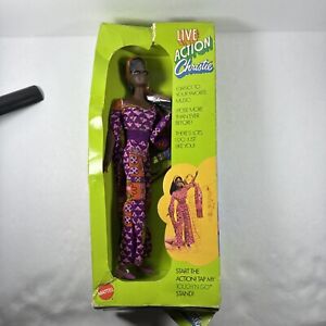 Barbie:  VINTAGE 1972 LIVE ACTION CHRISTIE Doll w/Stand/box See DESC