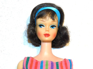 Barbie:  VINTAGE Midnight JAPANESE SIDEPART AMERICAN GIRL Doll NOT A REROOT!