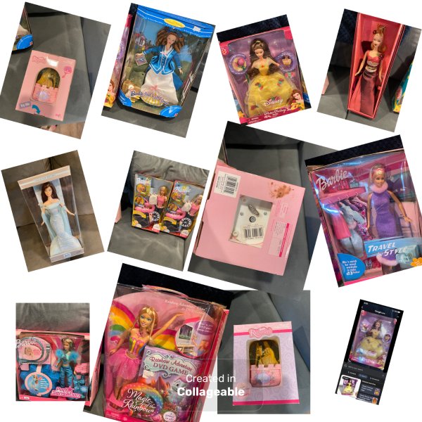 New ListingLot of 180 + collectable Barbies in original packaging