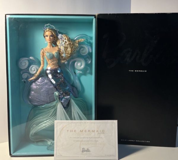 Barbie Collector The Mermaid Doll Limited Edition Gold Label 2011 Mattel W3427