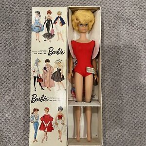 vintage barbie platinum bubble cut #850 NRFB  japan 1962 mint