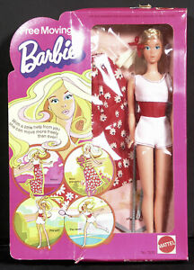 Vintage - 1974 Free Moving Barbie Mattel #7270 NRFB RARE