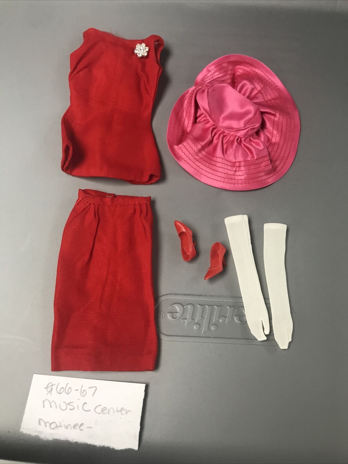 Vintage Original Barbie Music Center Matinee  Outfit #1663