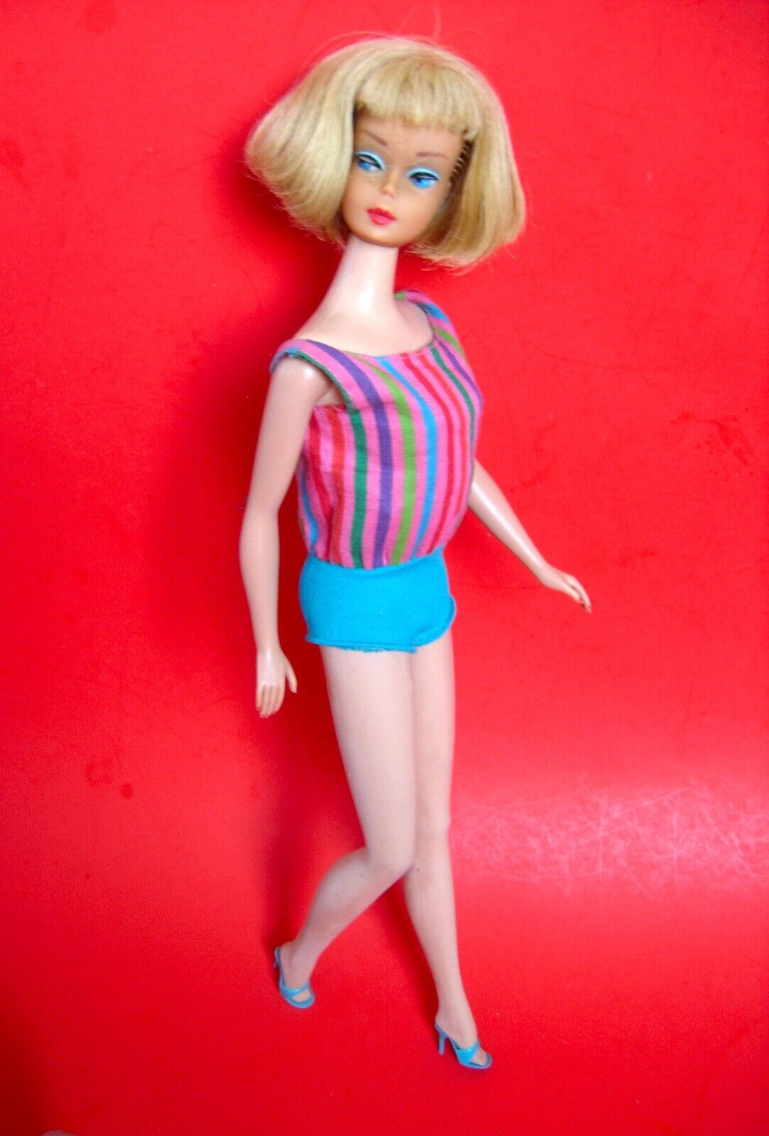 Vintage Mattel American Girl Long Blonde Hair #1070 - 3 Clicks