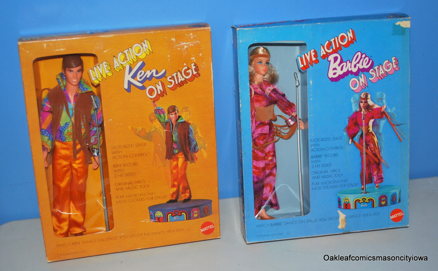 Live Action Barbie & Ken on Stage Gift sets NRFB! BOTH Sets! 1970 Scarce!