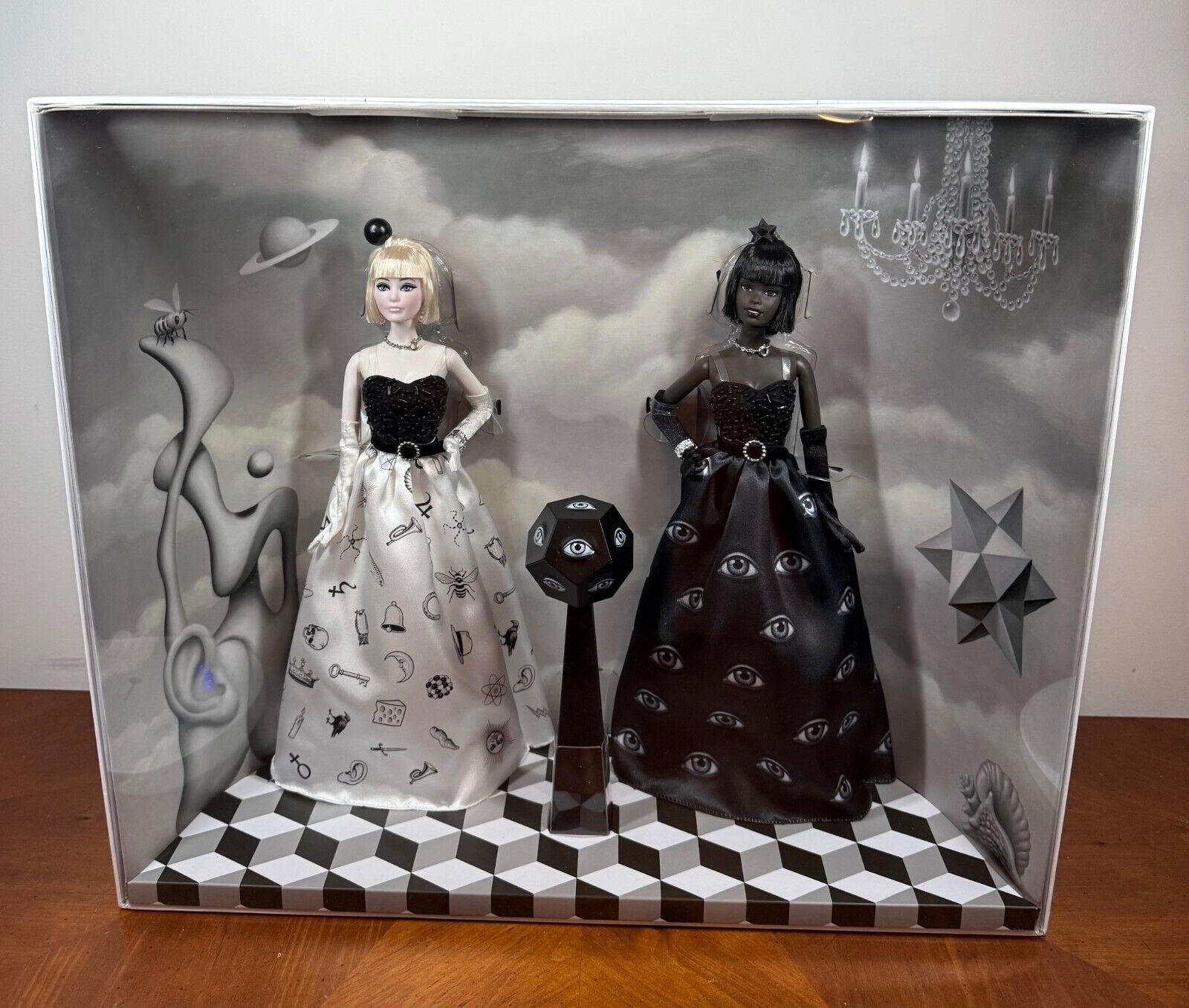 Barbie Mark Ryden "Black and White Surrealist Ball" HJN31-9993. NRFB. In Hand