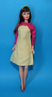 * Vintage BARBIE TNT Doll - BRANIFF AIRLINES - Pucci Yellow Rose Dress & Shoes