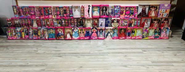 Lot Of 85 Barbie's Mostly Vintage 1980's & 90's Barbie Dolls In Org Packaging