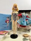 VINTAGE PONYTAIL 1959/60 BARBIE DOLL BLONDE #2 WITH *INCREDIBLE* CLOTHES LOT