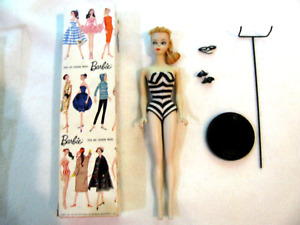 Rare HTF All Original Vintage #2 Ponytail Barbie doll with Original accessories