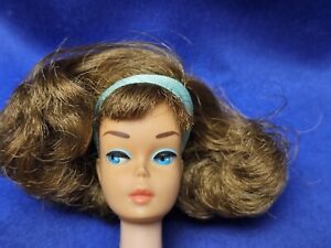 Vintage Barbie Brownette Side Part Side-Part American Girl, Suit, Japan Mules