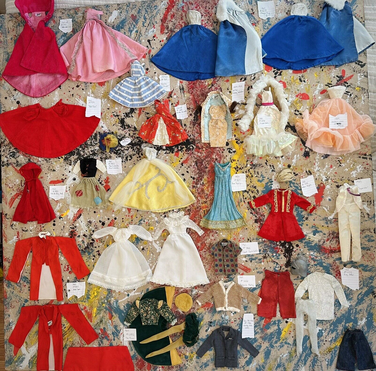 Huge Vintage Barbie Collection Lot! Lots Of Early 1960’s Pieces! Rare Items.