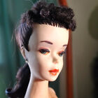 VINTAGE BARBIE #3 BRUNETTE PT BARBIE DOLL NUDE ORIGINAL SOME TLC *PLEASE READ!