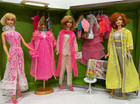 Vintage 1960s Barbie Mod LOT Stacey, Hair Fair Original Clothes Case Accessories