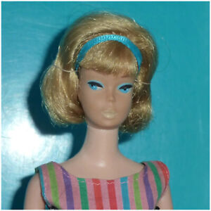 RARE VINTAGE SIDE-PART AMERICAN GIRL - AG - BARBIE DOLL - ALL ORIGINAL PAINT