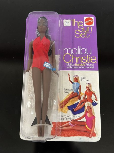 Vintage 1970 - The Sun Set - Malibu Christie Doll #7745 Mattel - Sealed in Box