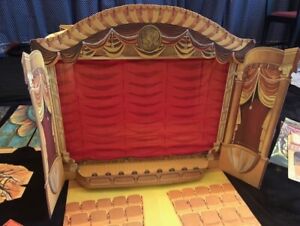Rare  & Original  Vintage Barbie & Ken Little Theatre by Mattel 1964 Vivid Color