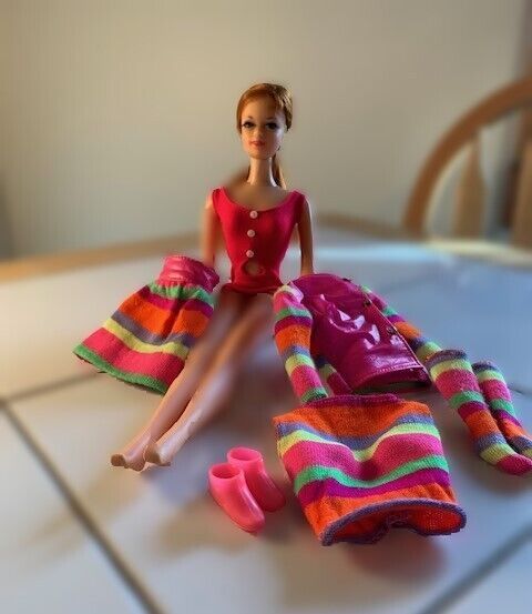 Vintage Barbie/Stacey Sears  #1545 Stripe are Happening Gift Set 1968 RARE HTF