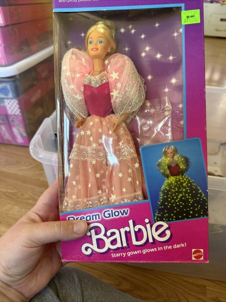 Dream Glow Barbie Doll 1985 with Box Mattel Vintage