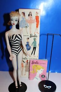 New ListingVintage Barbie Ponytail # 2  - TM Box,  TM Stand