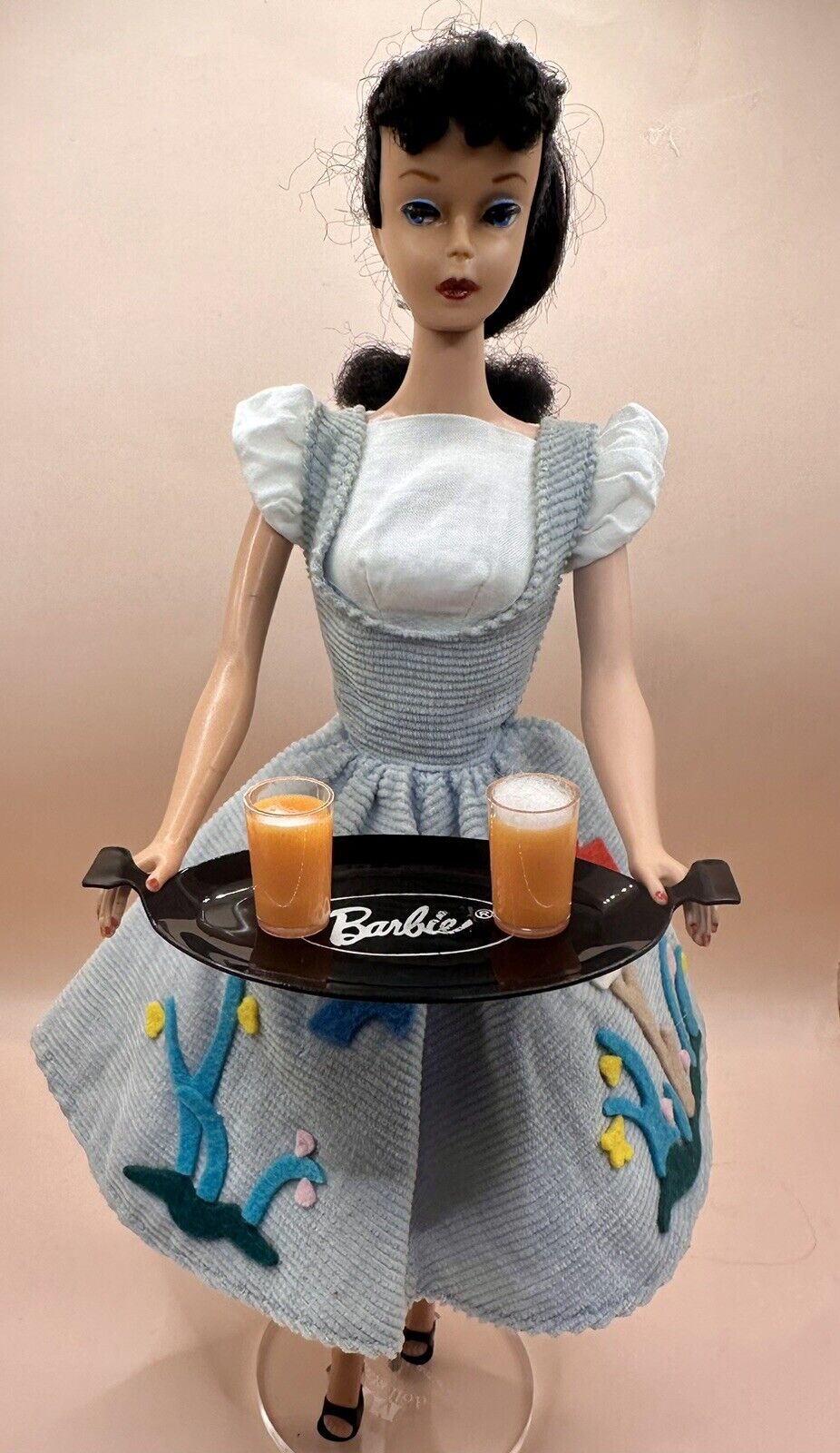 Vintage Brunette Ponytail Barbie #4 &Friday Night Date#979 -Solid Body A Beauty