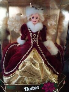 1996 Holiday Barbie Special Edition. Rare Purple Eyes!!!
