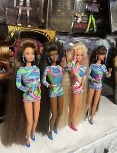 1991 totally hair Barbie bundle