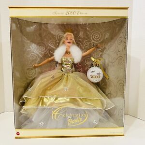 Rare Celebration 2000 Barbie Doll Special Edition 28269 Mattel Mint Condition