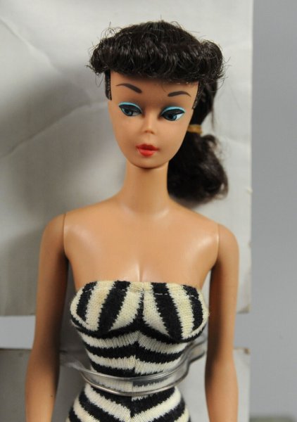 Vintage 1972 Mattel 3210 Montgomery Ward Barbie Ponytail Re-Issue with Box