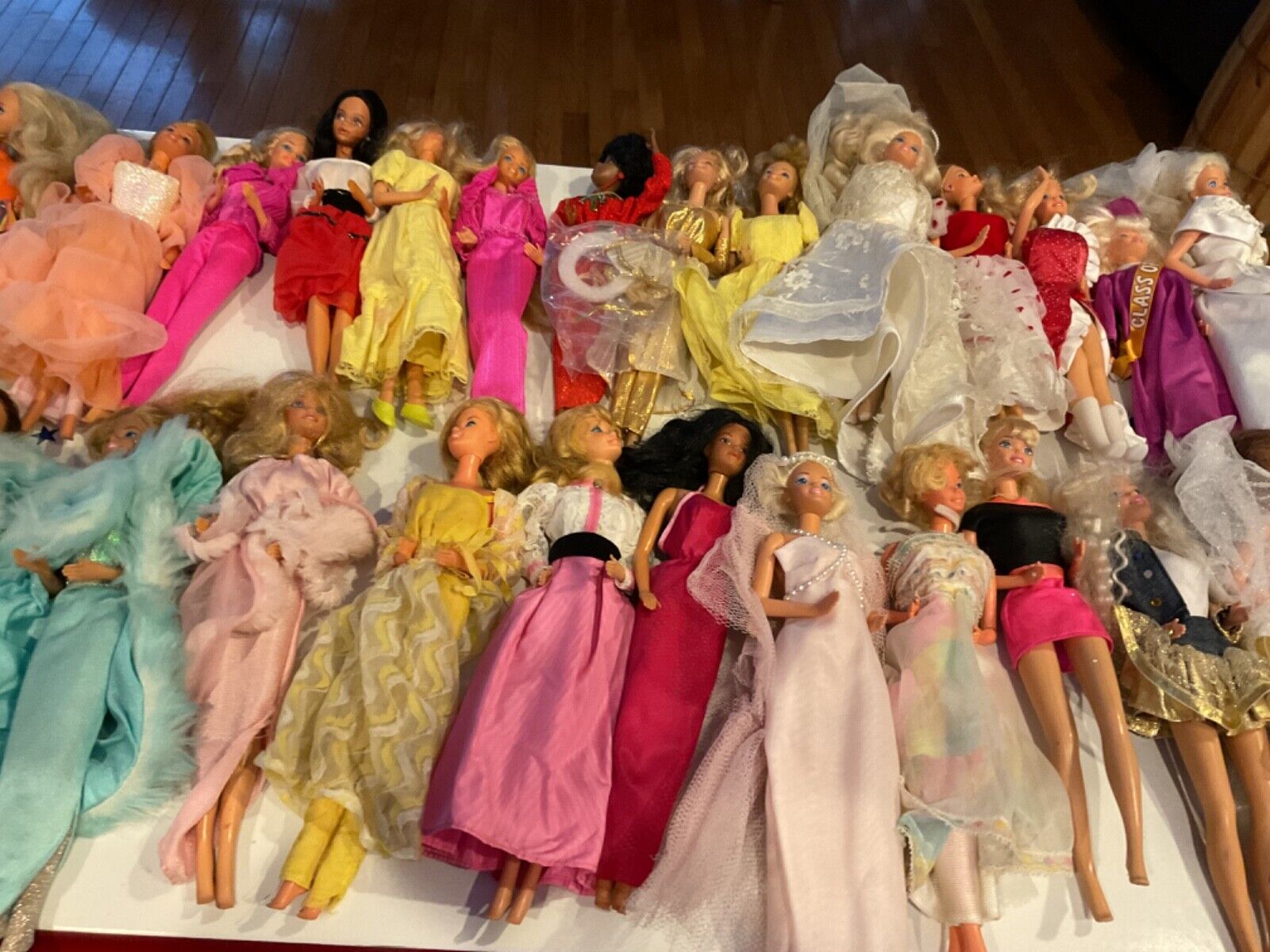 Barbie doll lot  70s 80s Superstar era Steffie face etc  golden dreams magic mov