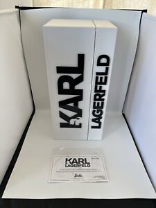 Barbie Collector 2014 Karl Lagerfeld Barbie Doll 996/999 Platinum Label Shipper
