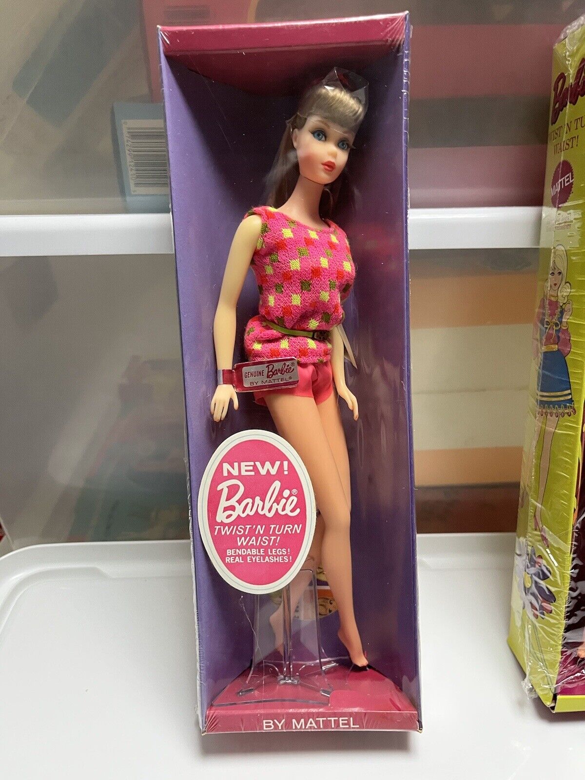 Vintage Barbie Twist n Turn Doll ASH BLONDE VARIATION SUIT NEW NRFB MIB MIP